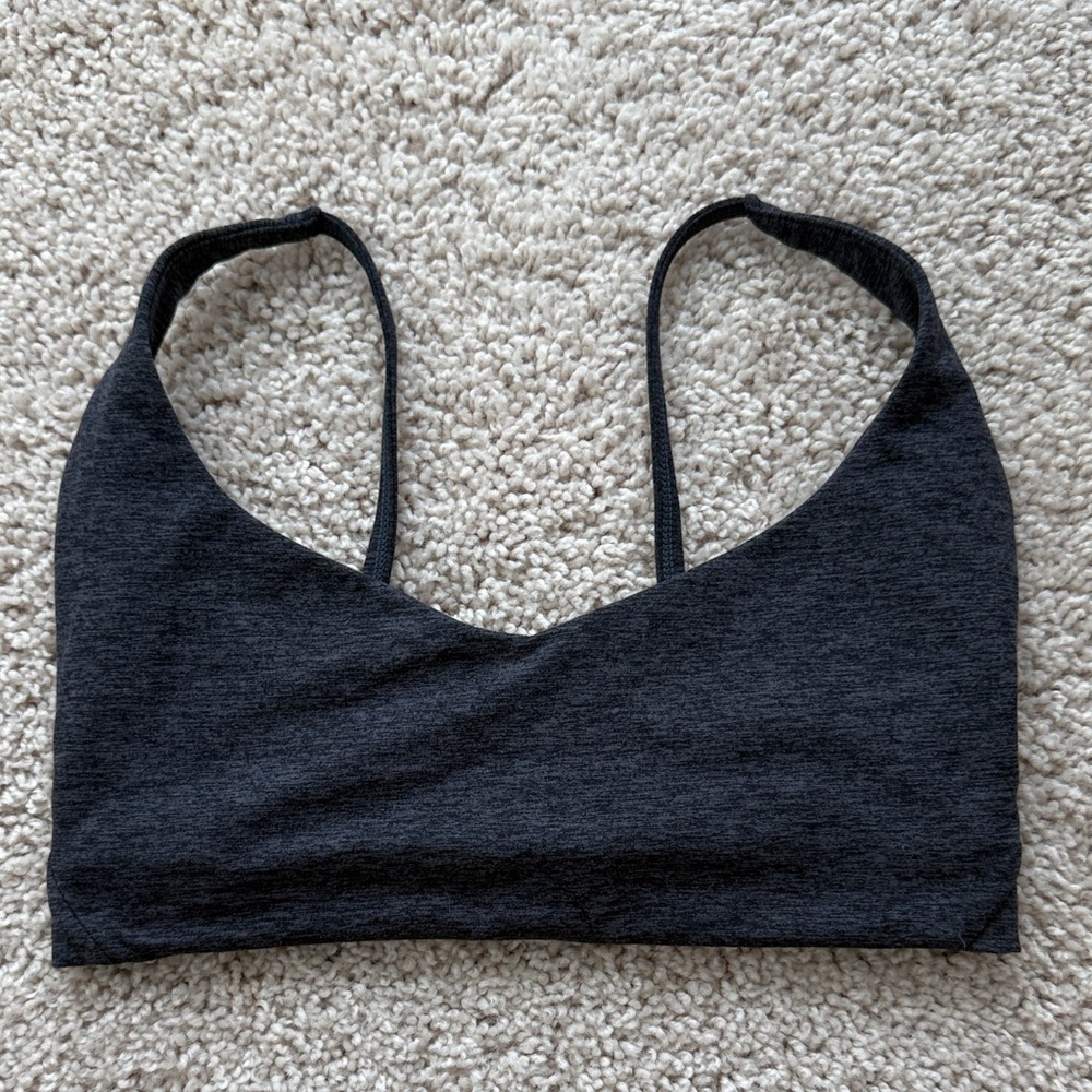BuffBunny Dark Gray Sports Bra